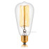 Ретро лампа накаливания ST64 F2 60Вт Е27, прозрачная Sun Lumen 053-242A