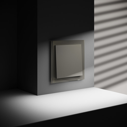 Кнопка без фиксации 1-кл., Шелк, S70 Voltum VLS010604