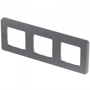 Рамка 3 местная, дымчатый, INSPIRIA Legrand 673957