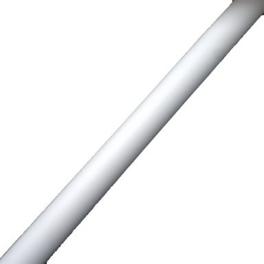 Труба стальная для лофт проводки D22 мм. (2 м.), Белый, Villaris-Loft 3002226