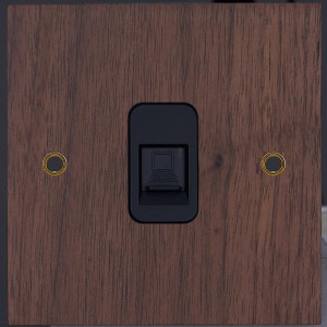 Розетка компьютерная RJ45 (внутренний монт.), Oрех, Sevilla Salvador SWBY3CC13 Розетка компьютерная RJ45 (внутренний монт.), Oрех, Sevilla Salvador SWBY3CC13