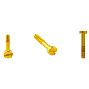 Винт для распаечной коробки, Золото, Bironi B-914-31-10 (10 шт./упак.)