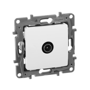 Розетка телевизионная TV, белый, Legrand Etika 672251