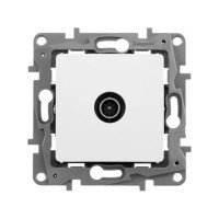 Розетка телевизионная TV, белый, Legrand Etika 672251