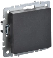 Выключатель 1 кл. перекрестный, Черный, Brite IEK BR-V13-0-10-K02