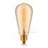 Ретро лампа накаливания ST64 F5 40Вт Е27, золотистая Sun Lumen 051-927