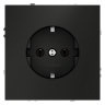 Розетка c З/К, Черный матовый, Voltum S70 VLS040108 Розетка c З/К, Черный матовый, Voltum S70 VLS040108