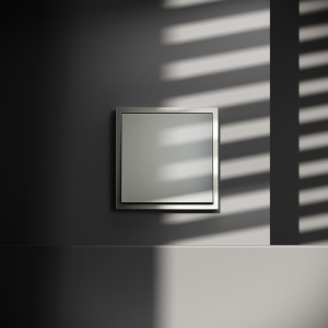 Кнопка без фиксации 1-кл., Сталь, S70 Voltum VLS010605