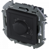 Терморегулятор с внешним датчиком, антрацит, INSPIRIA Legrand 673813
