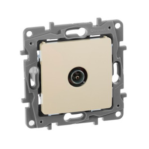 Розетка телевизионная TV, слоновая кость, Legrand Etika 672351