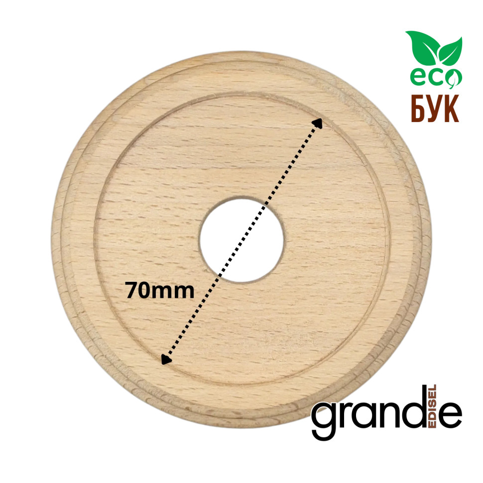Рамка 1 местная, Без тонировки, Edisel Grande EDGR-FR-1