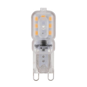 Лампа светодиодная филаментная Elektrostandard G9 3W 4200K прозрачная 4690389150517
