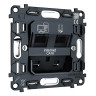 Механизм розетки комп. 2-ой RJ45 Cat. 6, Quant Ambrella Volt VM189