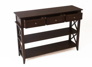 Консоль из массива березы "Полина-3", Орех, TADORNA 2701A-N