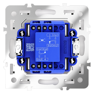 Выключатель перекрестный 1-кл., Кашемир, S70 Voltum VLS010503