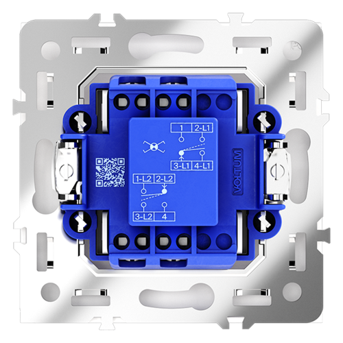Выключатель перекрестный 1-кл., Кашемир, S70 Voltum VLS010503