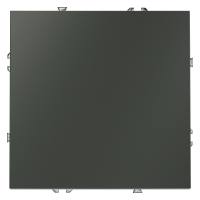 Кнопка без фиксации 1-кл., Титан, S70 Voltum VLS010606