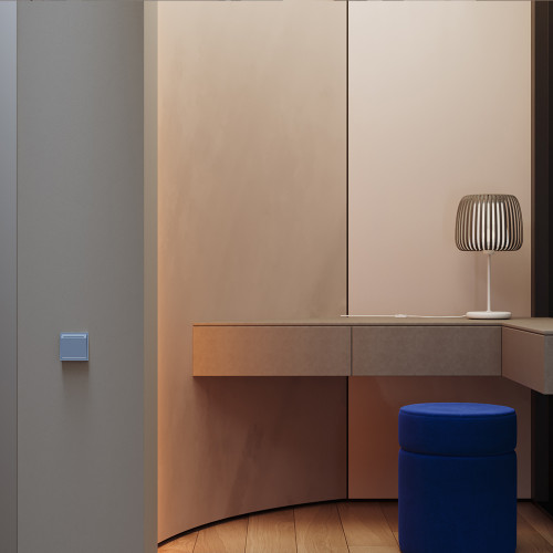 Лицевая панель для выключателя карточного, Деним, S70 Voltum VLS002615