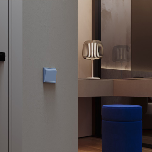 Лицевая панель для выключателя карточного, Деним, S70 Voltum VLS002615