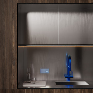 Клавиша для выключателя 1-кл, Деним, S70 Voltum VLS000115