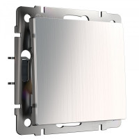Выключатель 1 кл. проходной, Глянцевый никель, Werkel W1112002