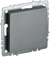 Заглушка с суппортом, Сталь, Brite IEK BR-PL10-K46