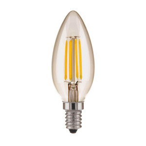 Лампа светодиодная филаментная Elektrostandard E14 7W 4200K прозрачная a049116