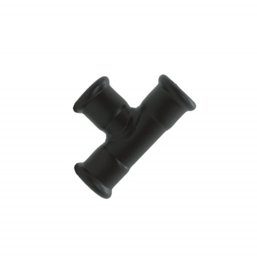 Тройник соединительный D18 мм., Черный, Villaris-Loft Premium 3071821