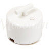 Выключатель фарфоровый 1 кл. проходной (2 положения), белый, ТМ МезонинЪ GE90404-01