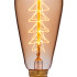 Ретро лампа накаливания ST64 F9 40Вт Е27, золотистая Sun Lumen 053-518