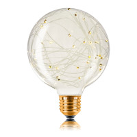 Декоративная светодиодная лампа LED G95 Starry 1,5Вт E27 2200K Sun Lumen 057-066