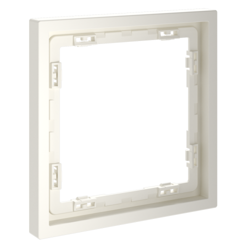 Рамка 1 местная, пластик, Хлопок, Voltum S70 VLS100113