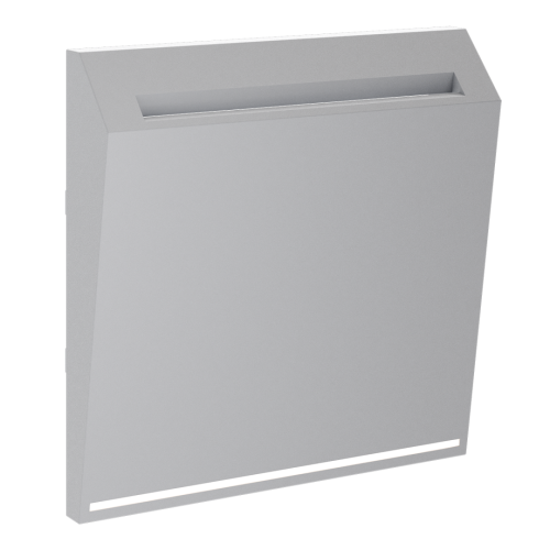 Лицевая панель для выключателя карточного, Серый, S70 Voltum VLS002616