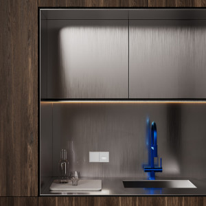 Клавиша для выключателя 1-кл, Серый, S70 Voltum VLS000116