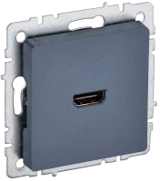 Розетка HDMI, Маренго, Brite IEK BR-H10-K35