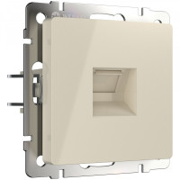 Розетка компьютерная RJ45 Cat. 5e, Слоновая кость, Werkel W1181003