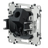 Механизм розетки комп.+тв. RJ45+TV Cat. 6, Quant Ambrella Volt VM195