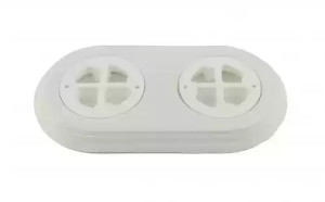 Подложка 2 местная, Белый, Арбат Interior Electric АРК2-01