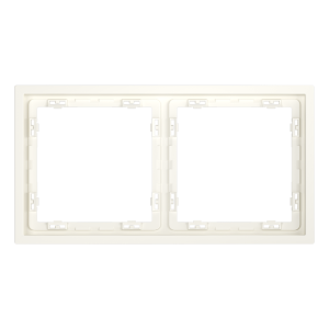 Рамка 2 местная, пластик, Хлопок, S70 Voltum VLS100213