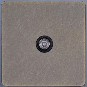 Розетка телевизионная TV(внутренний монт.), Антик, Leon Salvador SBAN66A6A14