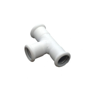 Тройник соединительный D15 мм., Белый, Villaris-Loft Premium 3071526