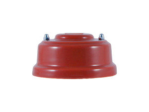 Розетка комп. RJ45 cat.6, керамика, Гранатовый Granato, серебристая фурнитура, Leanza РК6ГС