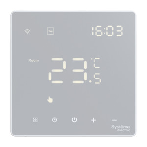 Терморегулятор теплого пола электронный, Белый, ArtGallery SE GAL000138