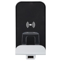 Беспроводное зарядное устройство, алюминий, Etica Legrand  672437