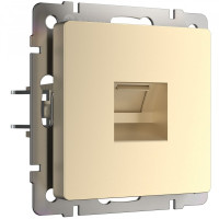 Розетка компьютерная RJ45 Cat. 5e, Шампань, Werkel W1181011