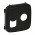 Лицевая панель розетки тв+комп. TV+RJ45, антрацит, Valena Allure Legrand 754838
