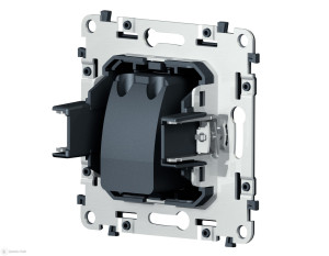 Механизм розетки телевизионной TV SAT, Quant Ambrella Volt VM215