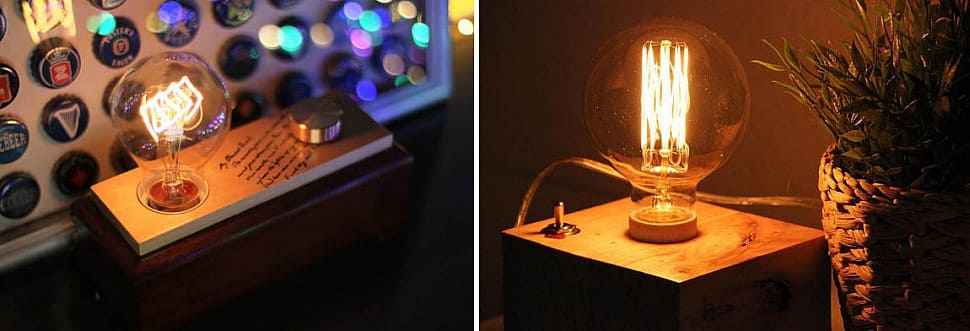 Лампа Эдисона со светорегулятором